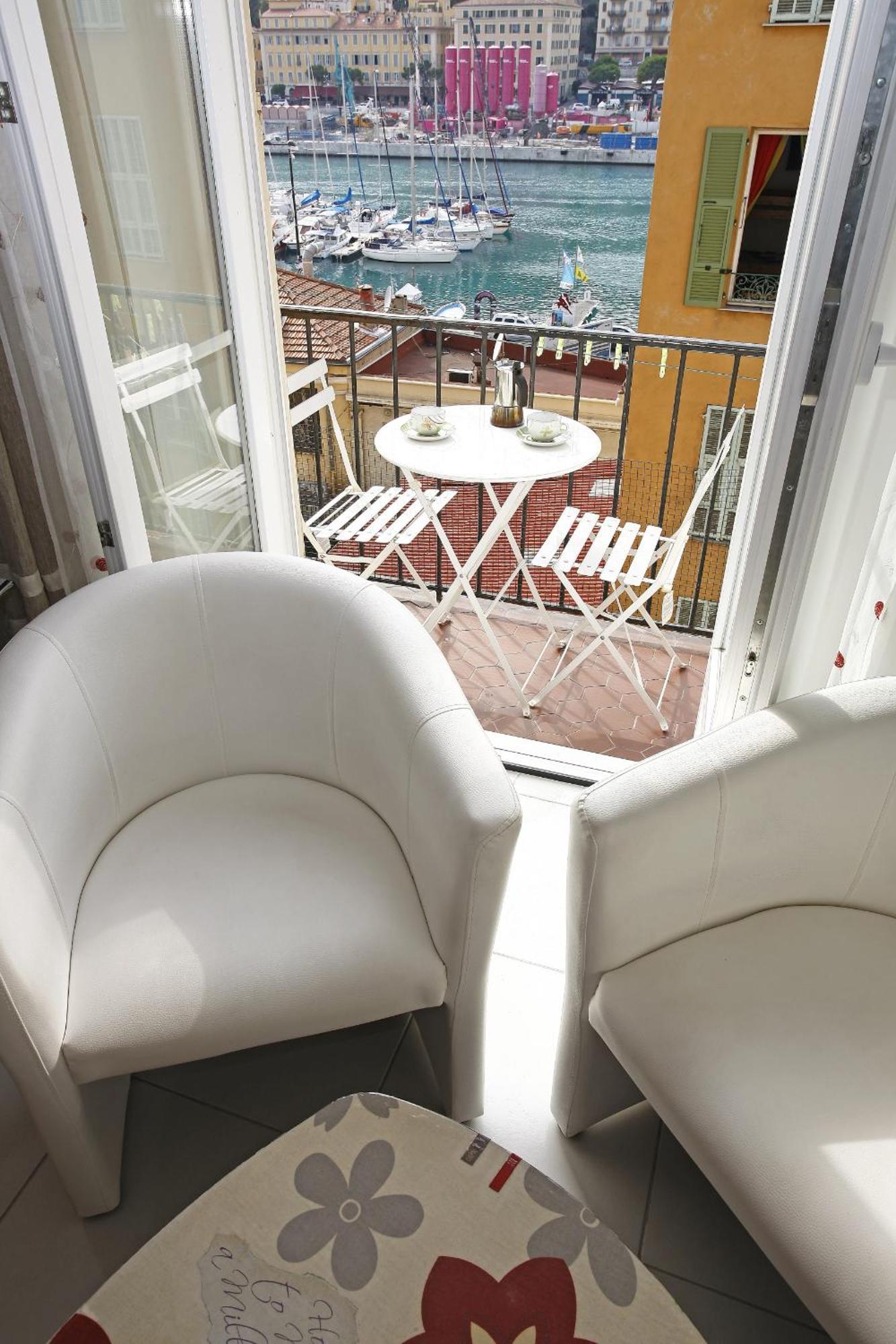 Aigue-Marine - Superbe Appartement Vue Mer 4 Personnes Au Port De Nice Exterior photo